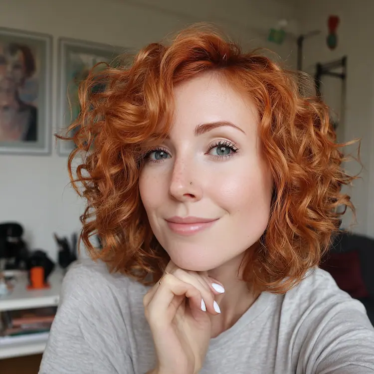 gefärbte kupfer haare richtig pflegen