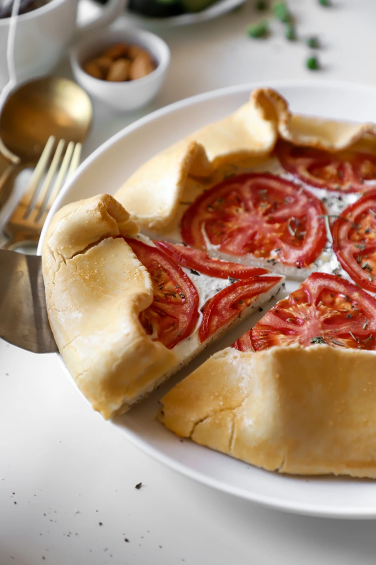 gelatte rezept sommer abendessen mit tomaten