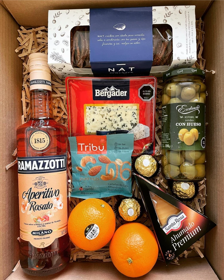 italienische geschenkbox mit ramazzotti