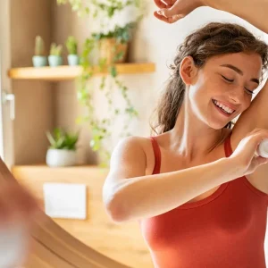 Natürliches Deodorant ohne Aluminium, Alkohol und Duftstoffe für schadfreie Kosmetik