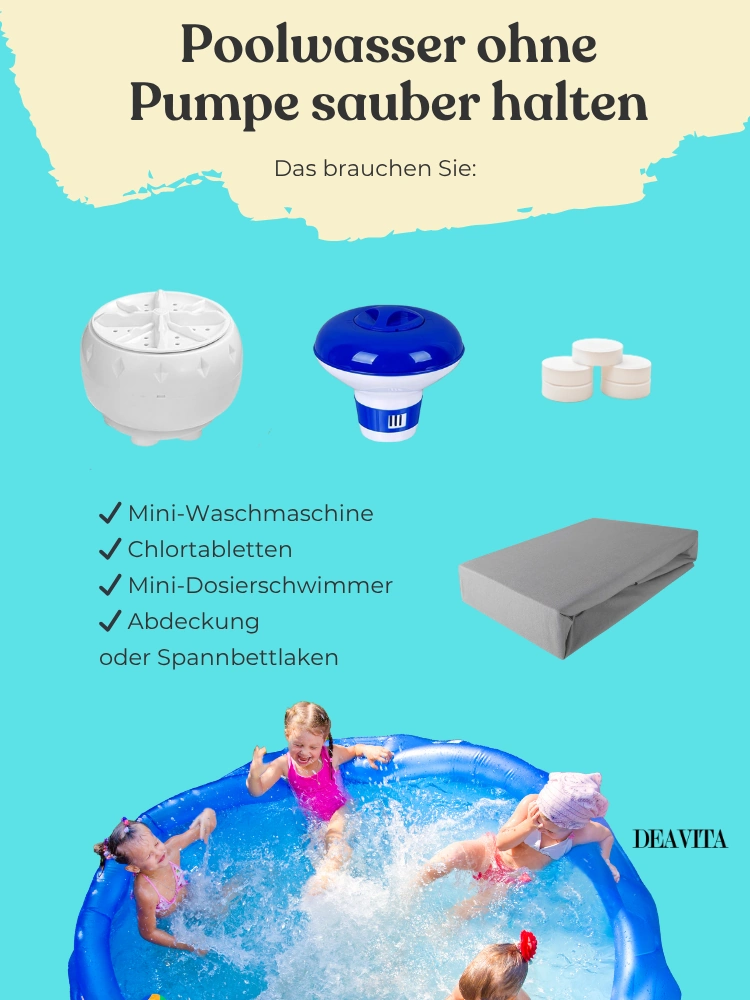 pool wasser sauber halten
