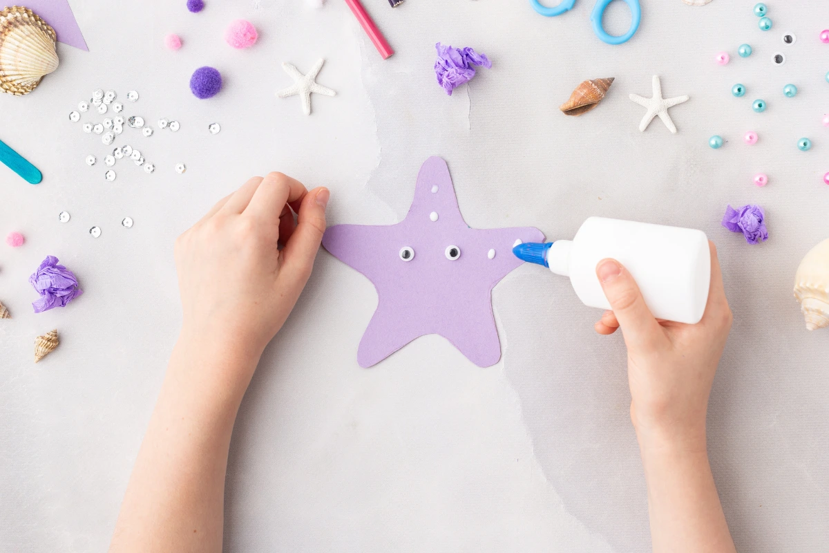 seestern ideen zum nachmachen mit kindern