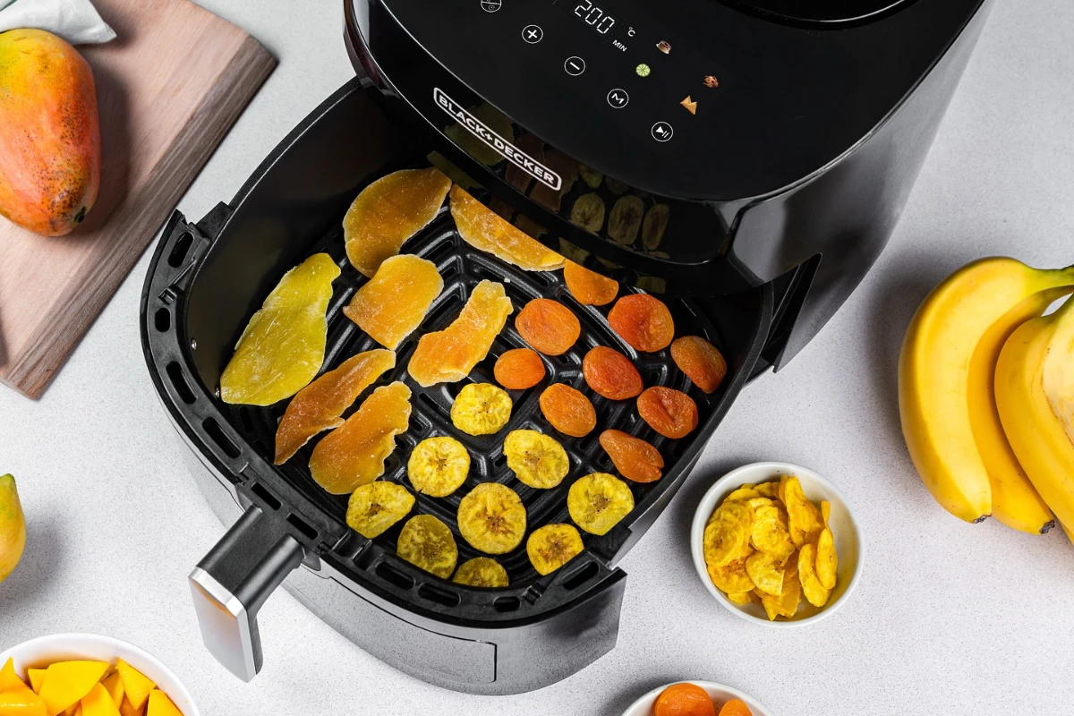 trocknen von früchten im airfryer