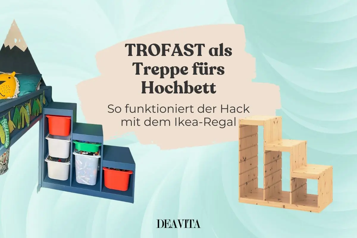 Trofast als Treppe zum Hochbett umbauen - Der einfache Hack fürs Kinderzimmer