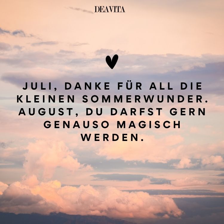 tschüss juli sprüche danke sagen