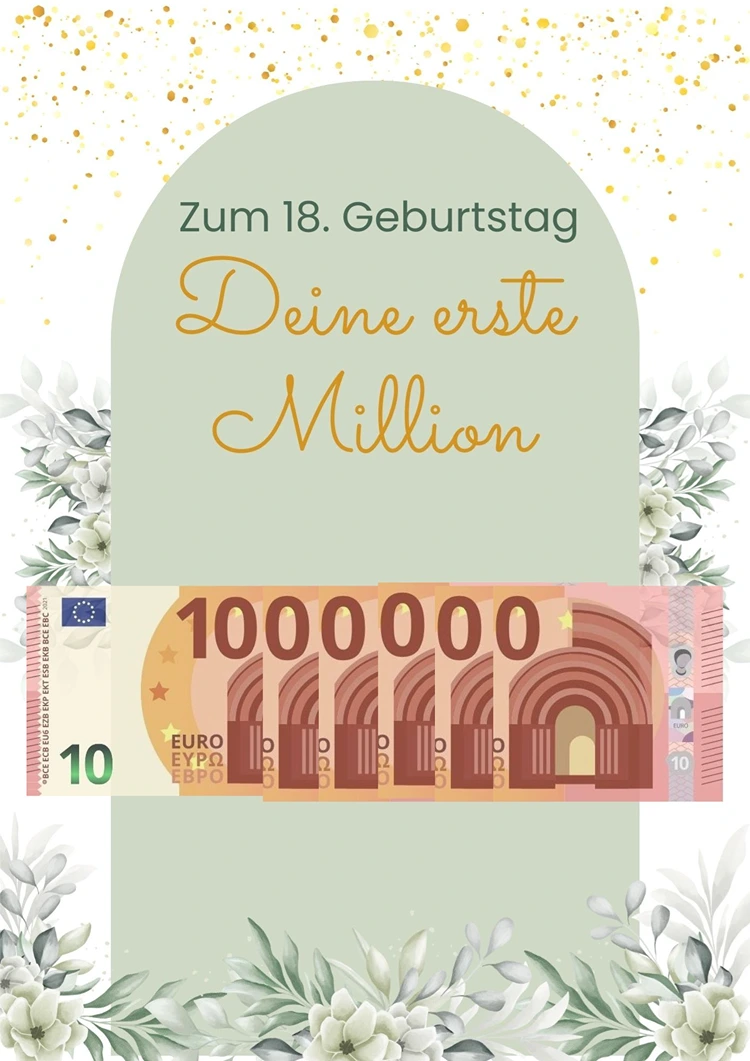 Vorlage für Hintergrund im Rahmen mit Geldscheinen versehen