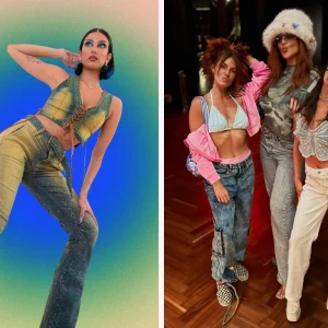 2000er party outfits damen