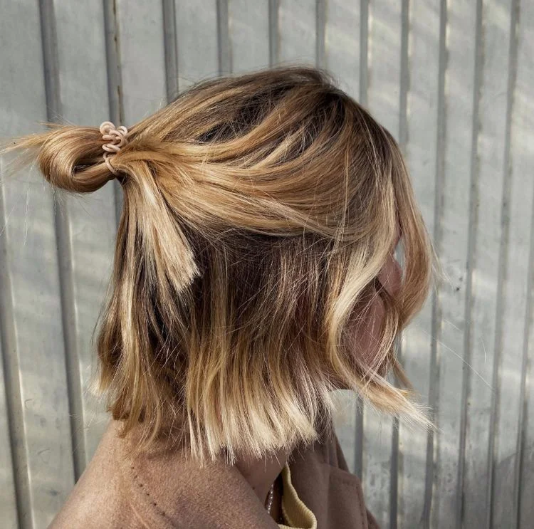 5 dutt frisuren für kurze dünne haare halber dutt