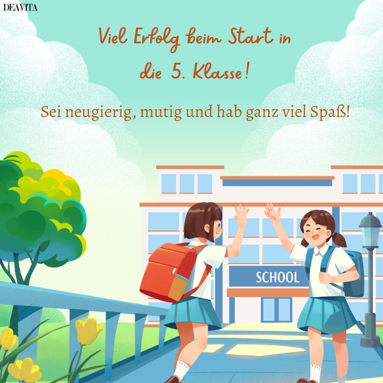 alles gute zur einschulung sprüche 5 klasse
