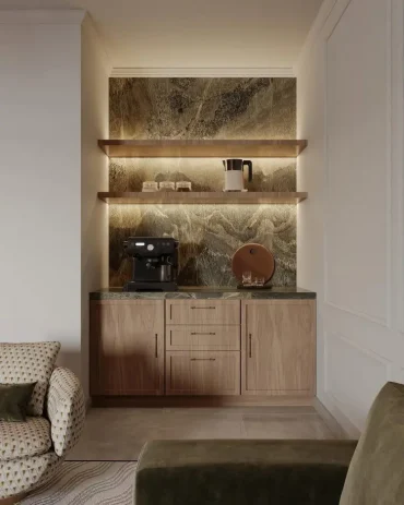 Bestimmte Bereiche im Wohnraum mit LED-Lichtstreifen betonen