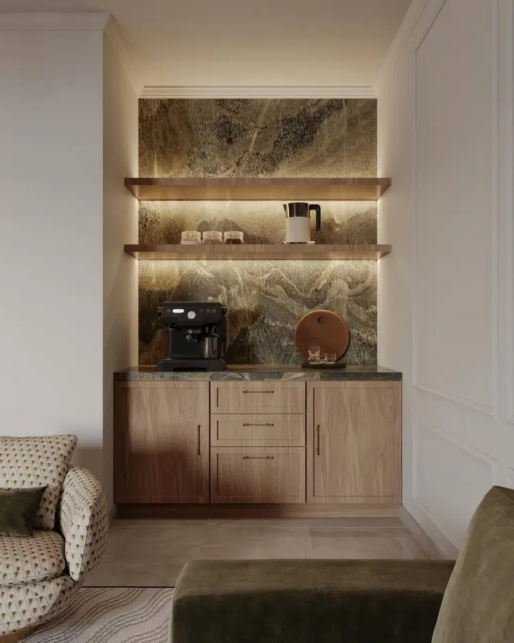 Bestimmte Bereiche im Wohnraum mit LED-Lichtstreifen betonen