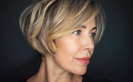 bixie haarschnitt mit highlights