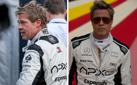 brad pitt frisur aus dem film f1