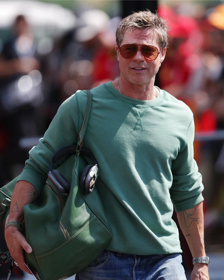 brad pitt frisur aus dem film „f1“