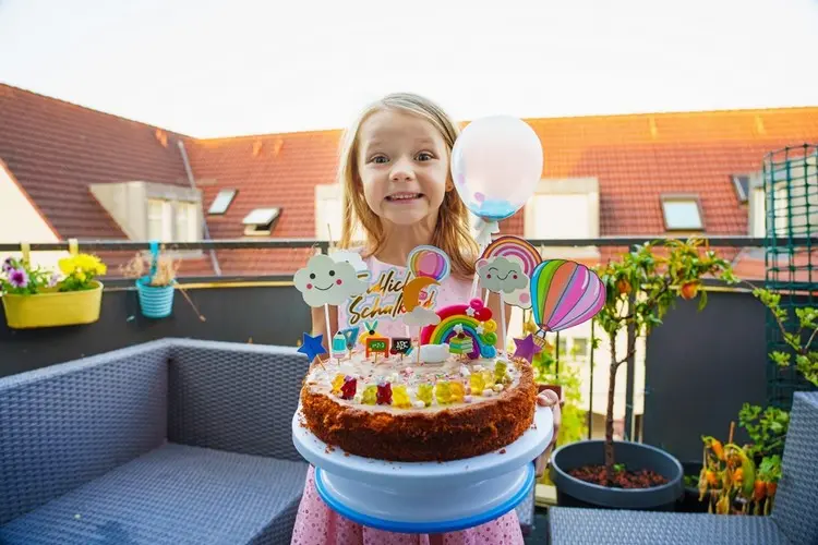 Cake-Topper als Deko für Einschulungstorten