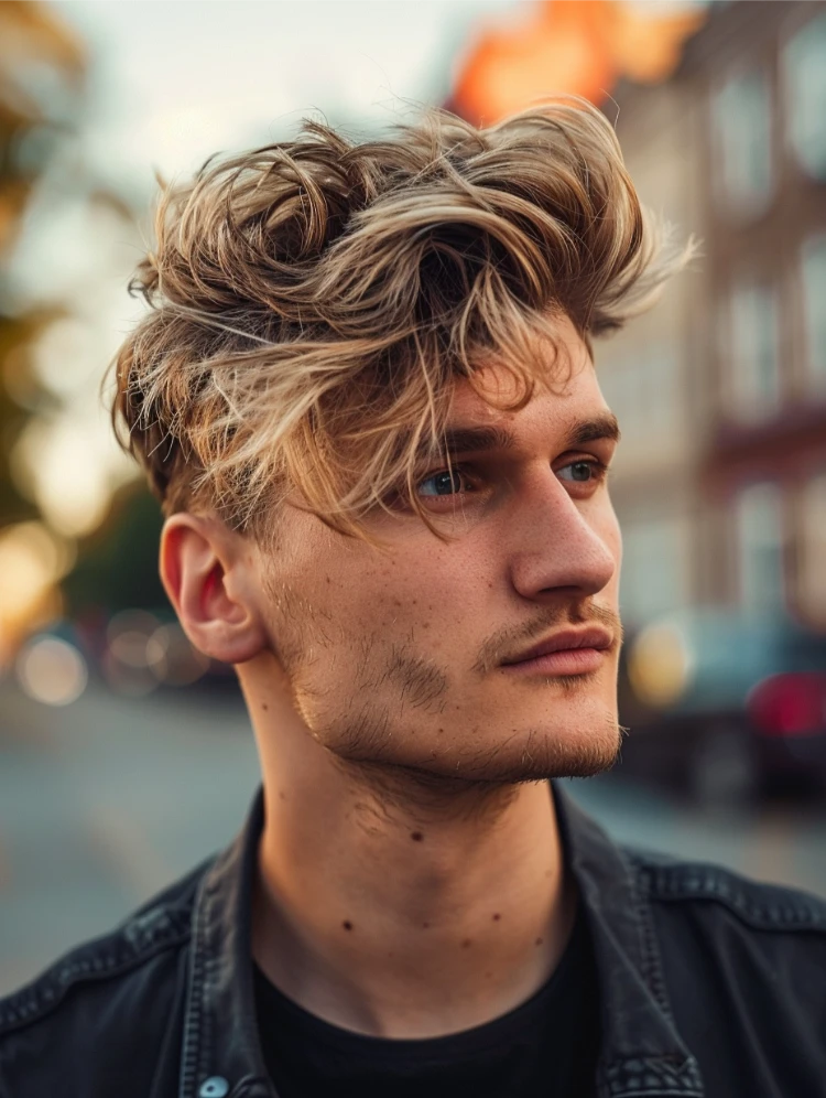 crew cut, inspiriert von ryan gosling im film „the fall guy“