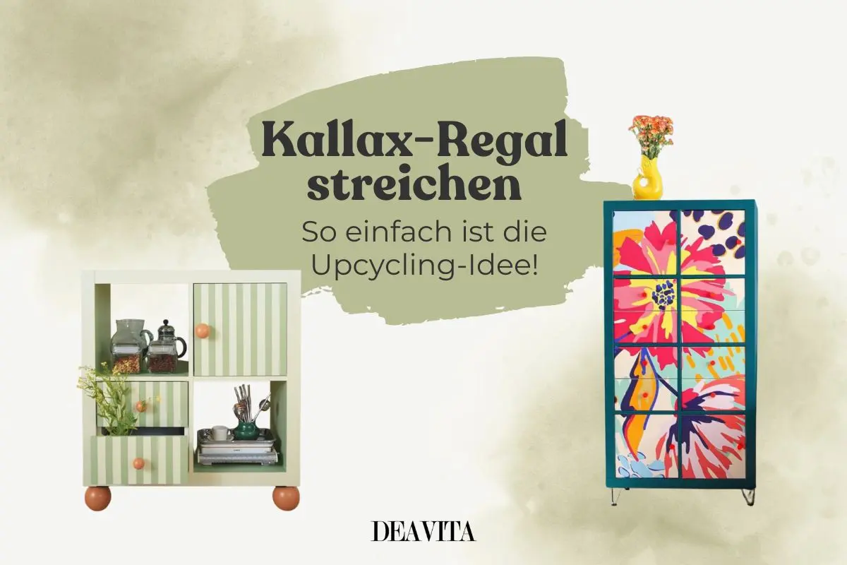 Das Kallax-Regal streichen mit und ohne Schleifen mit Anleitung