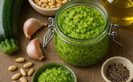 das vielseitige zucchini pesto entdecken