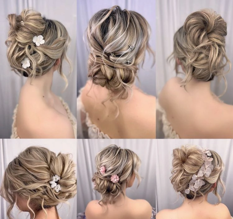 die haare vorbereiten