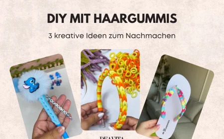 diy mit haargummis 3 kreative ideen zum nachmachen