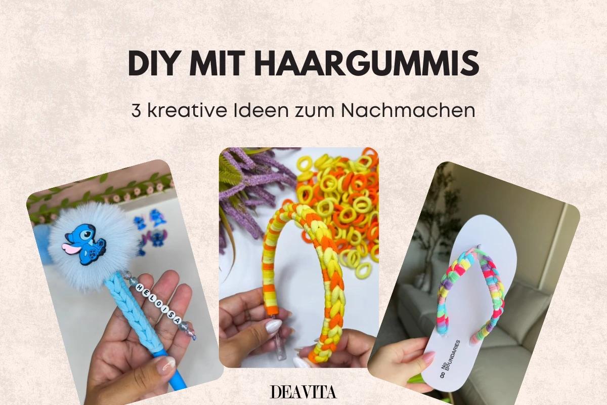 diy mit haargummis 3 kreative ideen zum nachmachen