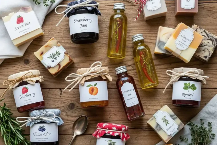 Etiketten für Marmeladen selber machen Anleitung