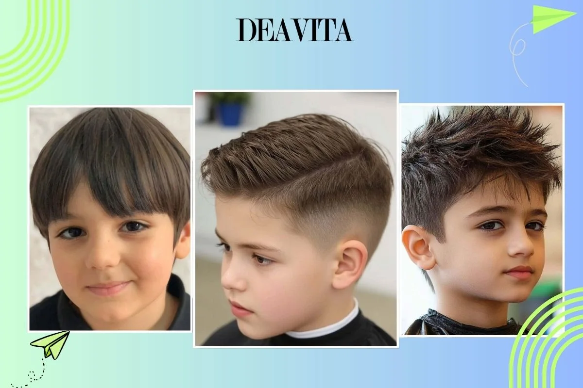 Frisuren für jungs 10 Ideen für Haarschnitte für die Schule