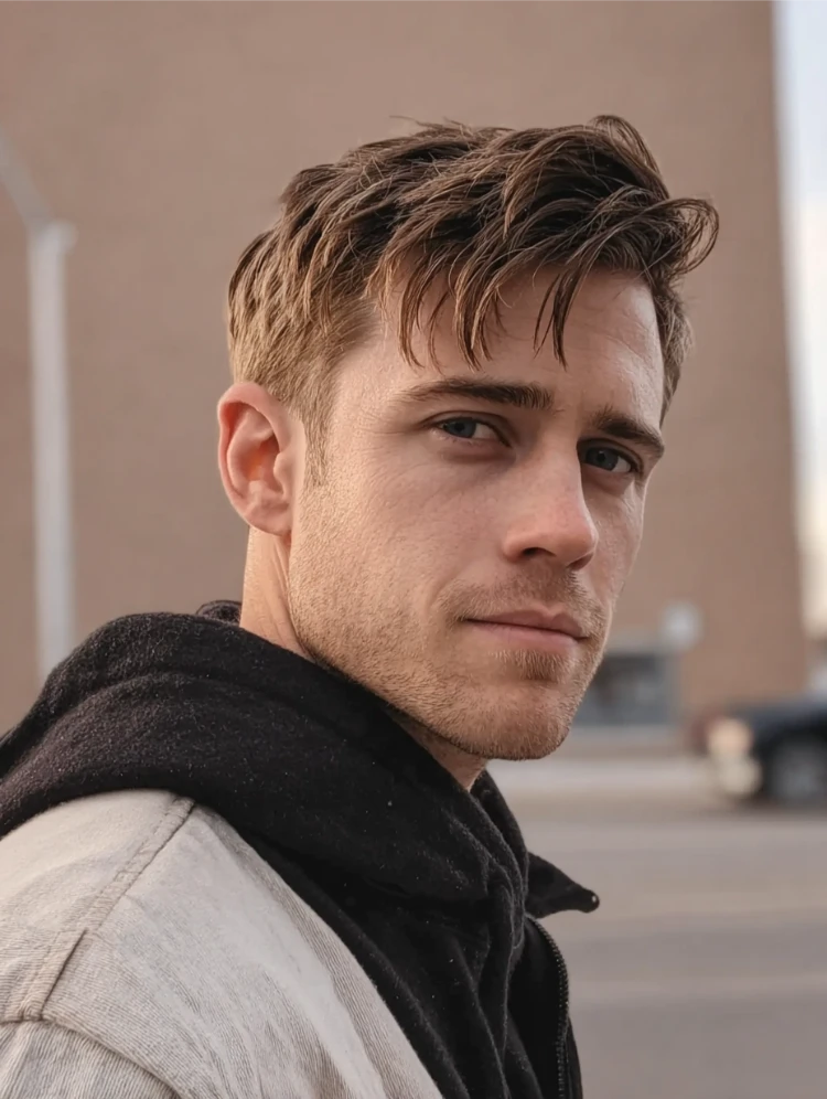 haarschnitt inspiriert von ryan goslings frisur im film drive