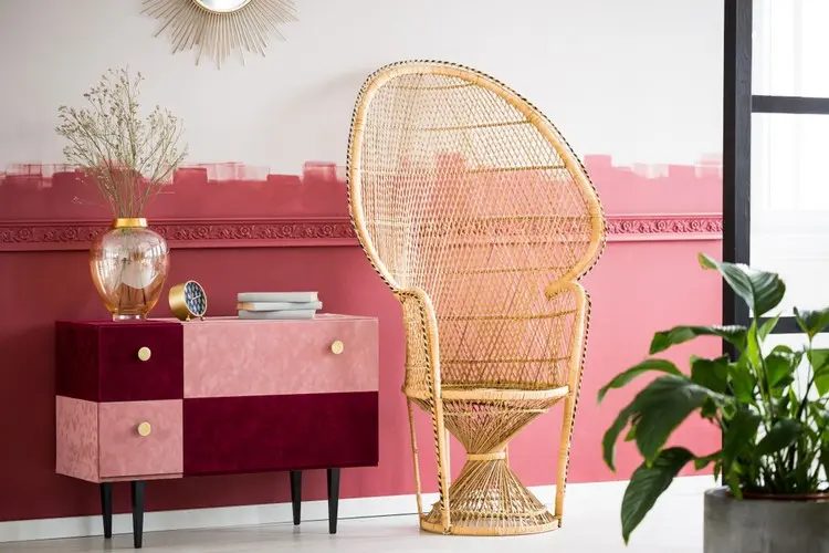 Halbe Flächen streichen mit geradem oder unregelmäßigem Rand