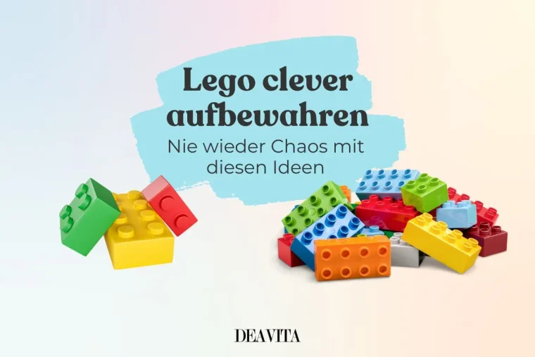 Ideen für die Lego-Aufbewahrung - So können Sie die Spielsteine sortieren