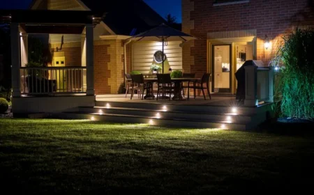 indirekte beleuchtung im garten moderne ideen für cooles licht im außenbereich