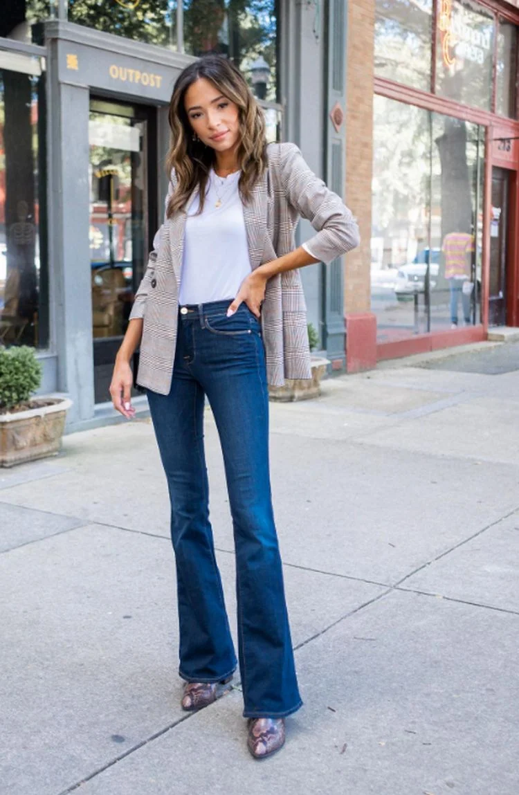 jeans und karos das beste herbst duo