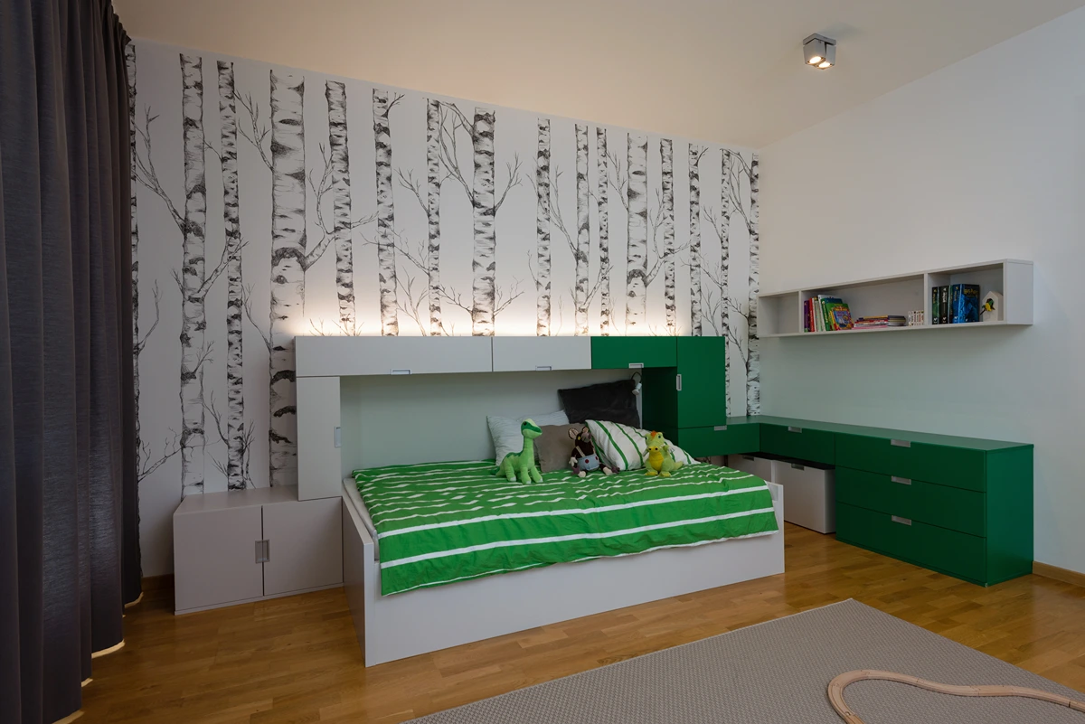 kinderzimmer bei nacht indirekte beleuchtung setzt akzente