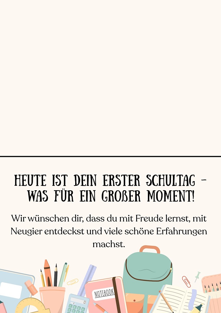 kostenlose karten erster schultag