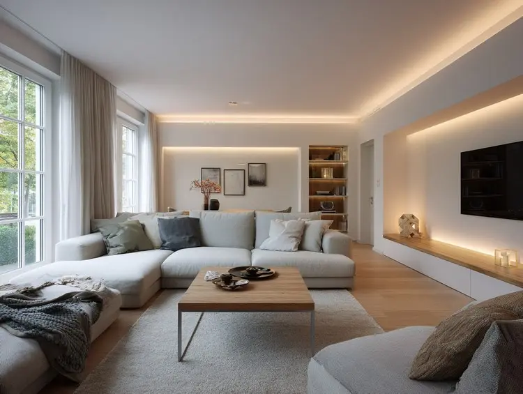 LED-Licht für Decke, Wand und Lowboard