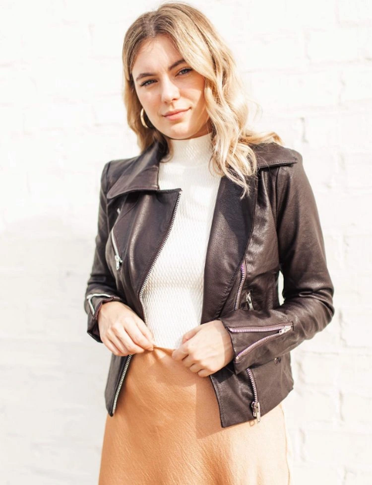lederjacken, die elegant sind