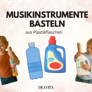 musikinstrumente basten aus plastikflaschen