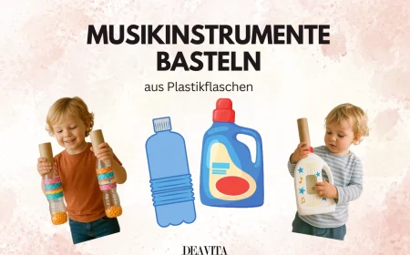 musikinstrumente basten aus plastikflaschen