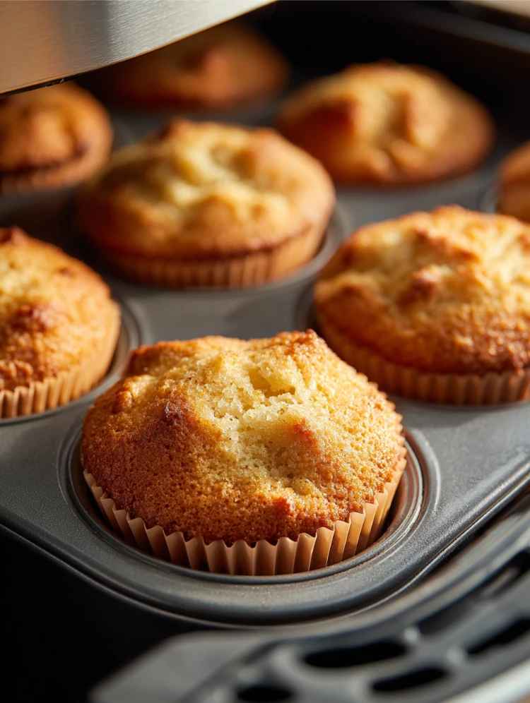 quarkmuffins in der heißluftfritteuse gebacken