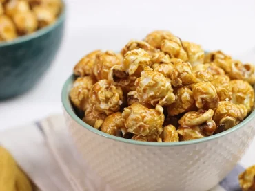 Rezept für Karamell-Popcorn im Thermomix mit Honig