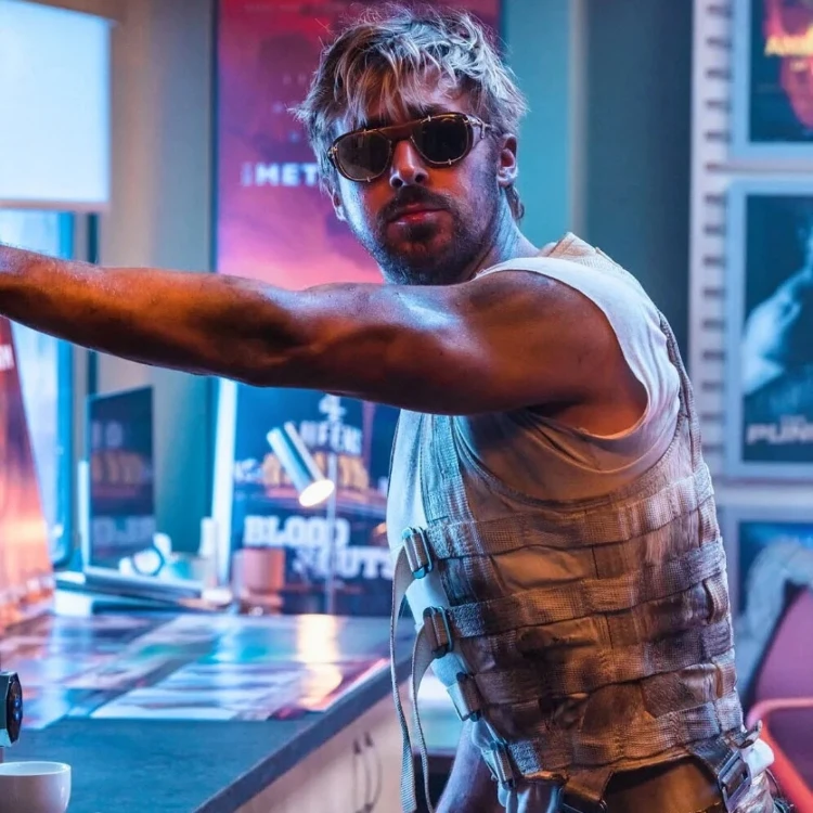 ryan gosling frisur im film „the fall guy“