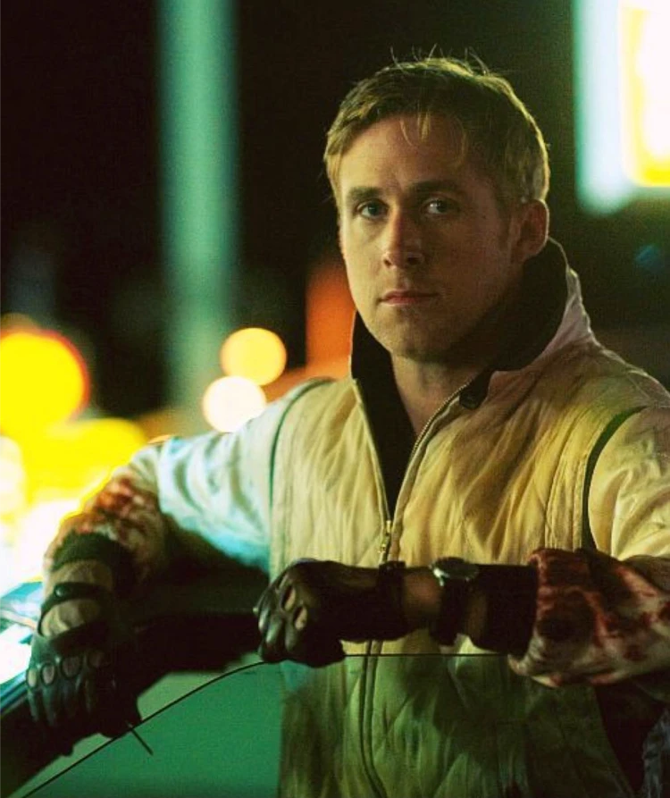 ryan gosling im film drive haar