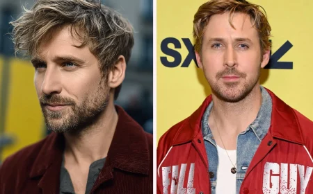 ryan gosling mit dem fall guy haarschnitt