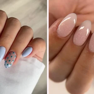 schlichte, elegante gelnägel