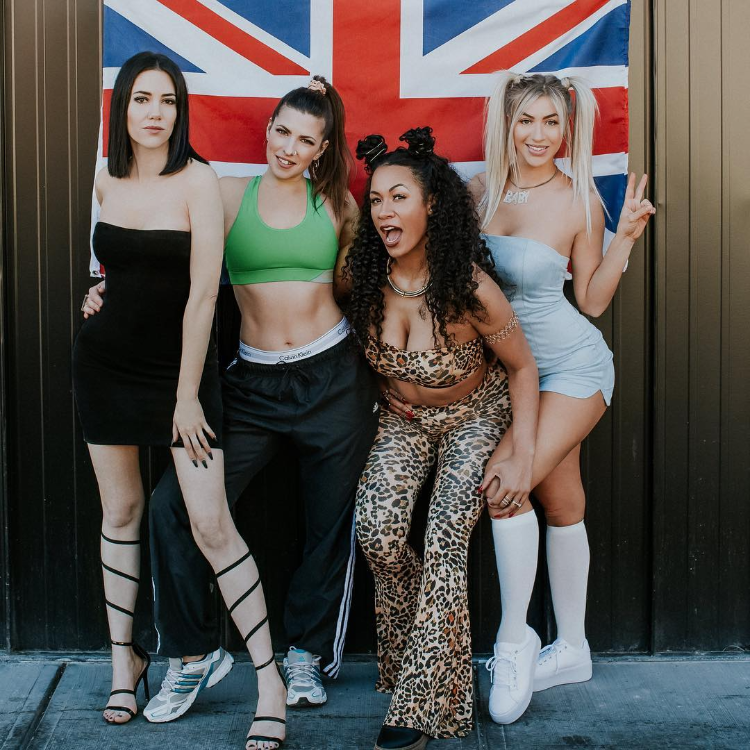 spice girls kostüme für eine 90er jahre mottoparty
