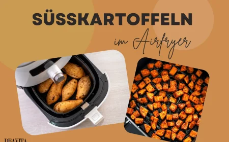 süßkartoffeln im airfryer