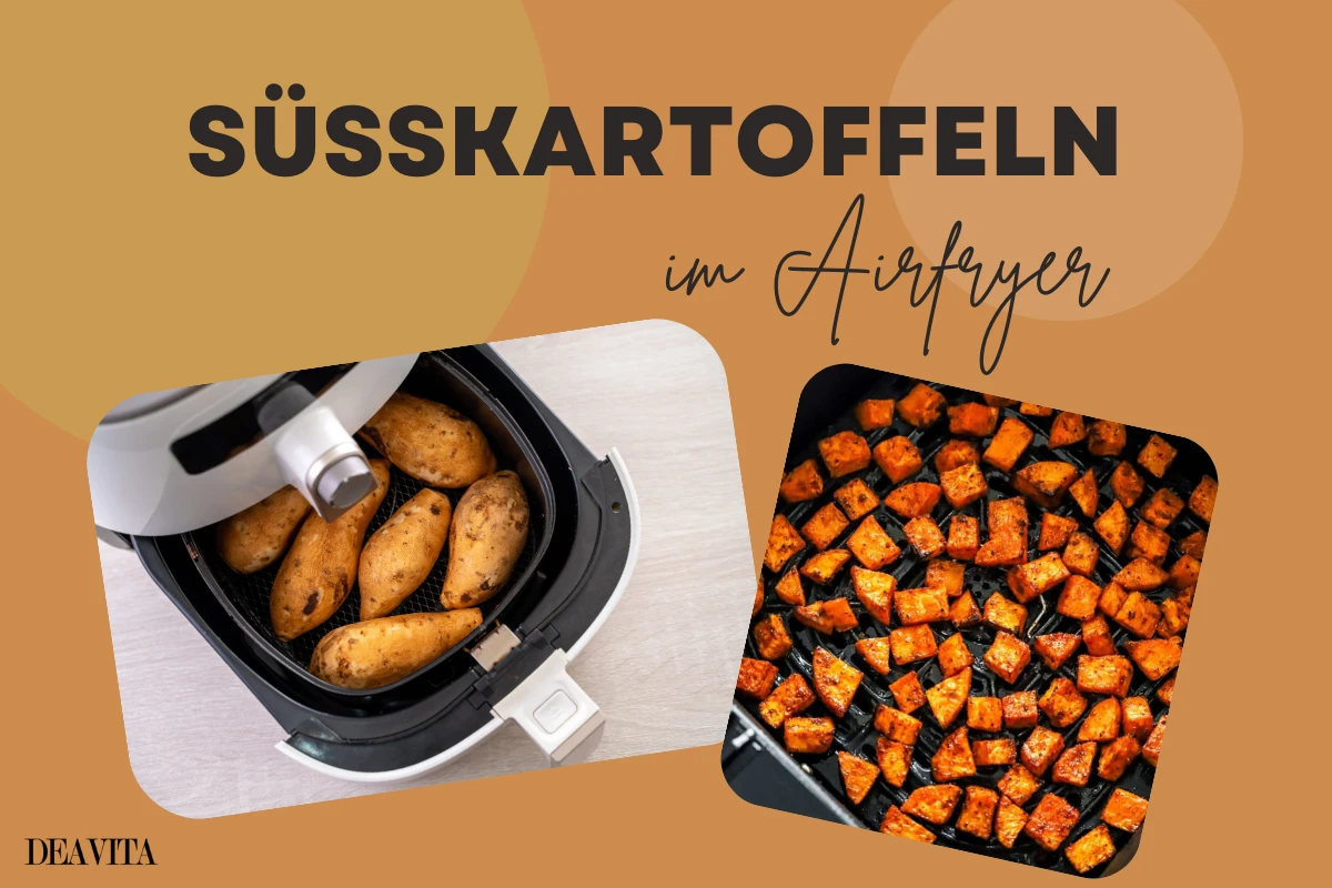 süßkartoffeln im airfryer