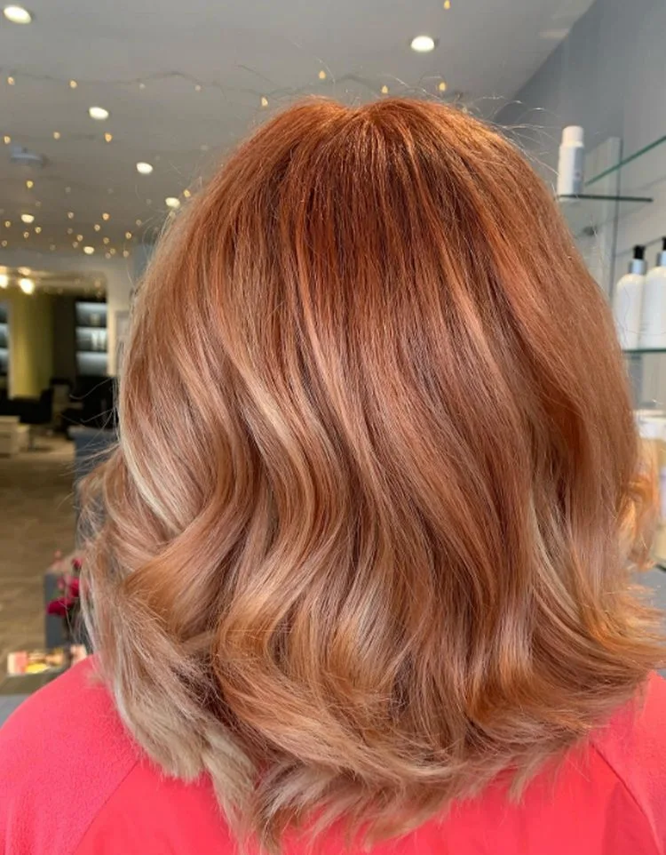 vorher nachher bild graue haaransätze abdecken