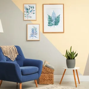 Wände modern streichen - Beispiele für einfarbige und mehrfarbige Gestaltung