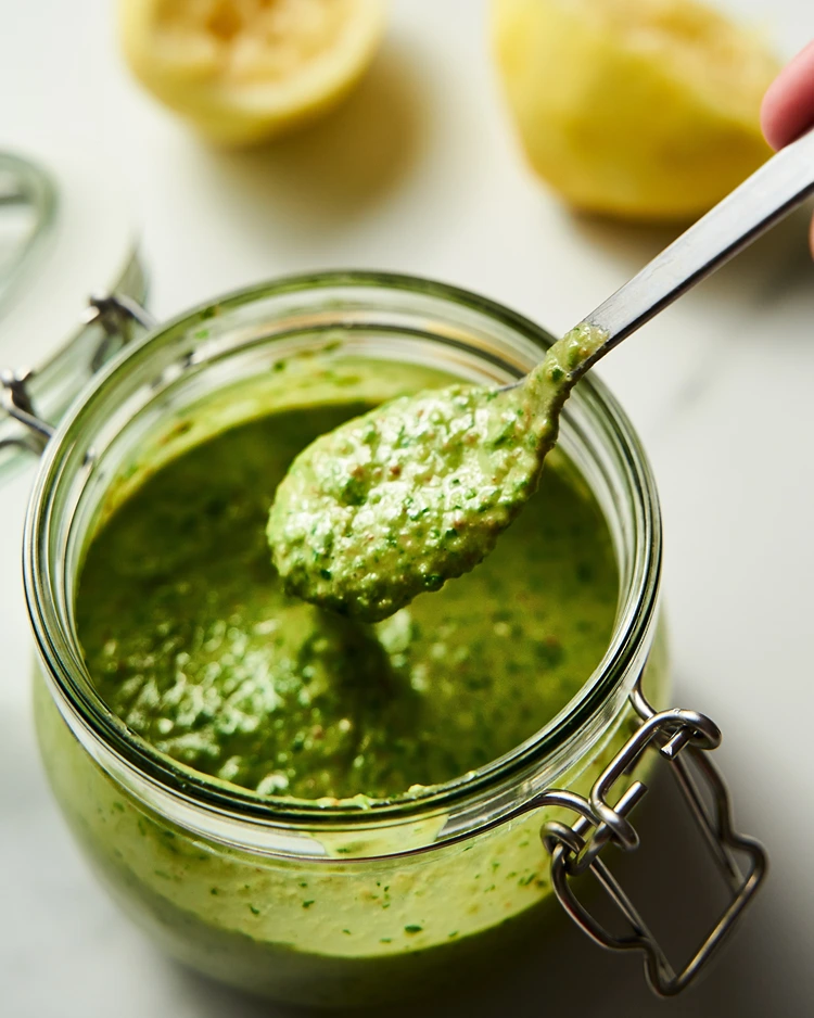 zucchini pesto selber machen rezept